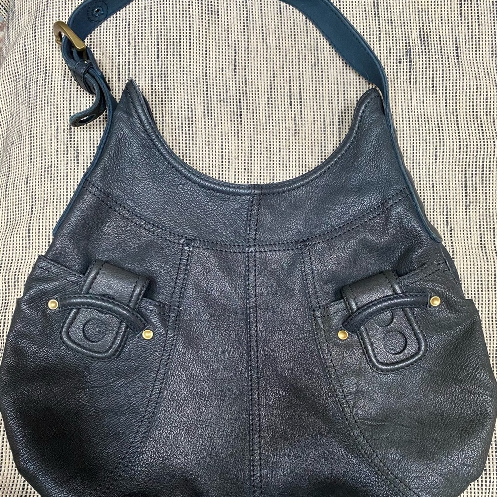Lucky brand, lamb leather hobo,